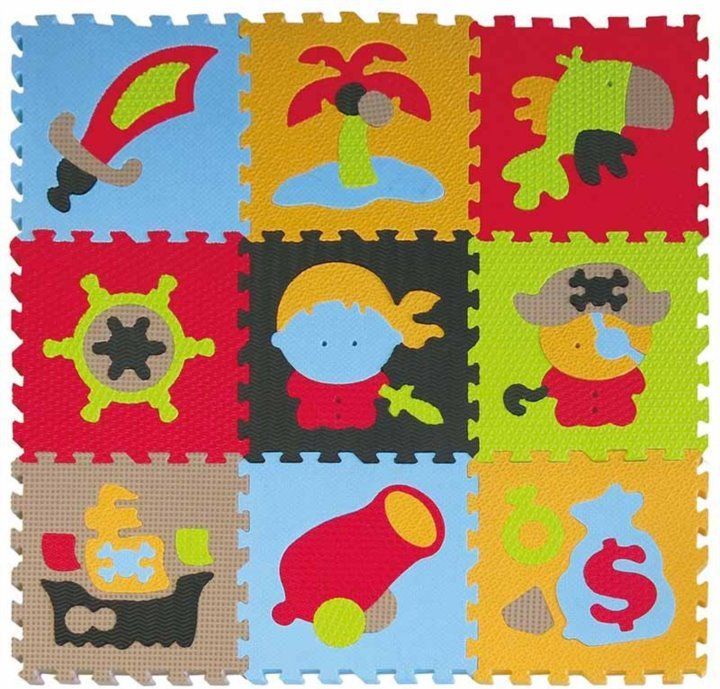 Baby Great Pěnové puzzle Piráti SX (30x30) - obrázek 1
