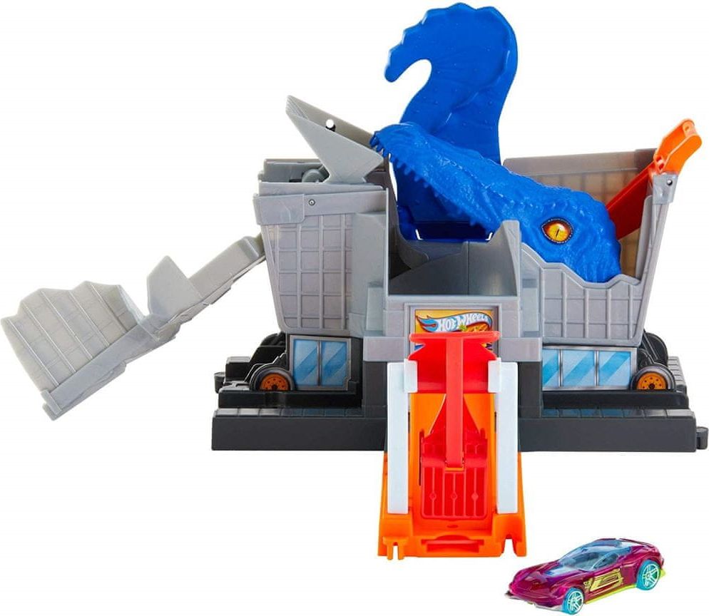 Hot Wheels City Utkej se s příšerou T-rex attack - obrázek 1