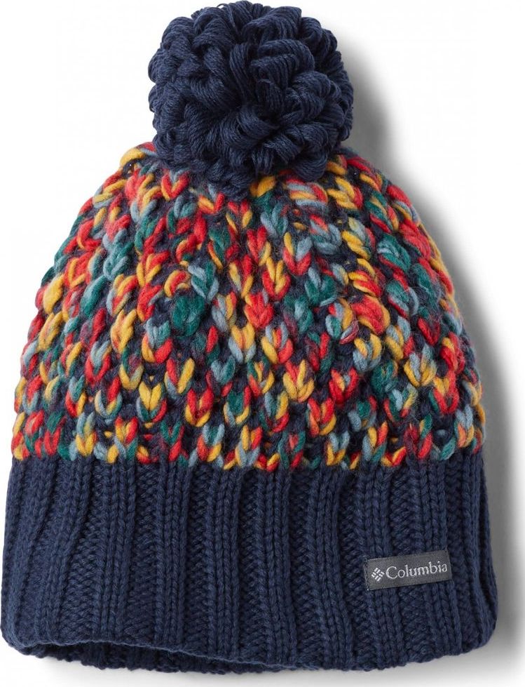 Columbia dětská čepice Siberian Sky Beanie II S/M modrá - obrázek 1