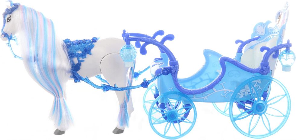 Lamps Kůň modrý s kočárem - obrázek 1