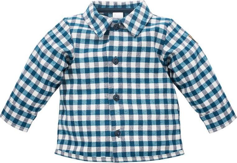 PINOKIO dětská košile Secret Forest 104 tmavě modrá - obrázek 1