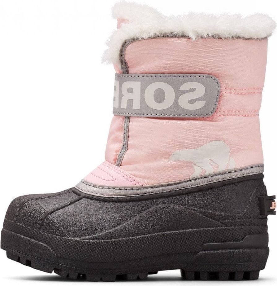 Sorel dívčí sněhule Childrens Snow Commander 1869561651 13 růžová - obrázek 1