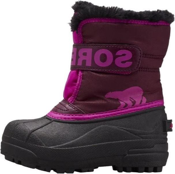 Sorel dívčí sněhule Childrens Snow Commander 1869561562 13 fialová - obrázek 1