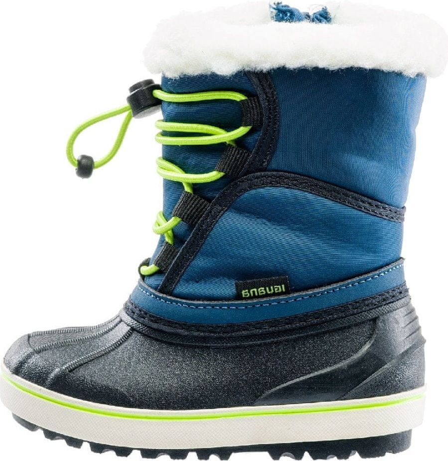 Iguana dětské boty FIRMIN MID KIDS ROYAL/BLACK/LIME 28/29 - obrázek 1