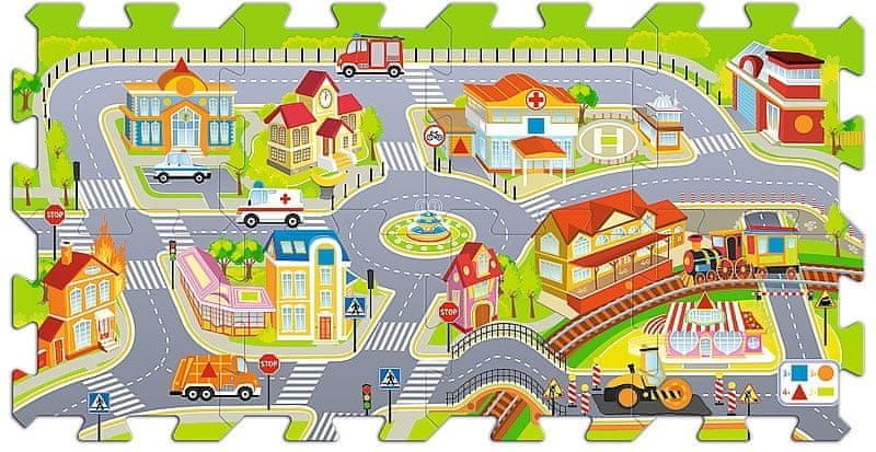 Trefl Penové puzzle City Fun - 0+ - obrázek 1
