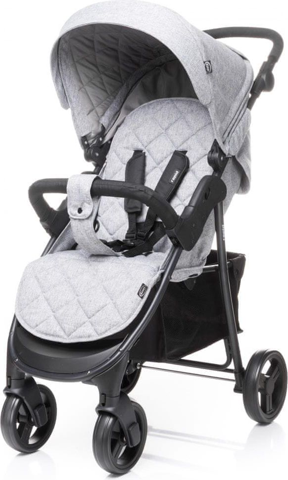 4Baby KOČÁREK RAPID XIX LIGHT GREY - obrázek 1