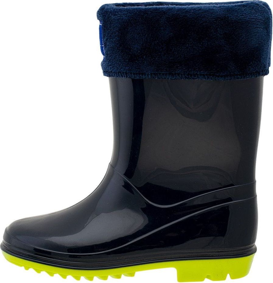 Bejo dětské holínky FRISE WELLIES JR SKY CAPTAIN/LIME PUNCH 35 - obrázek 1