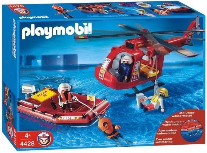 Playmobil Helikoptéra Fire&Rescue - obrázek 1