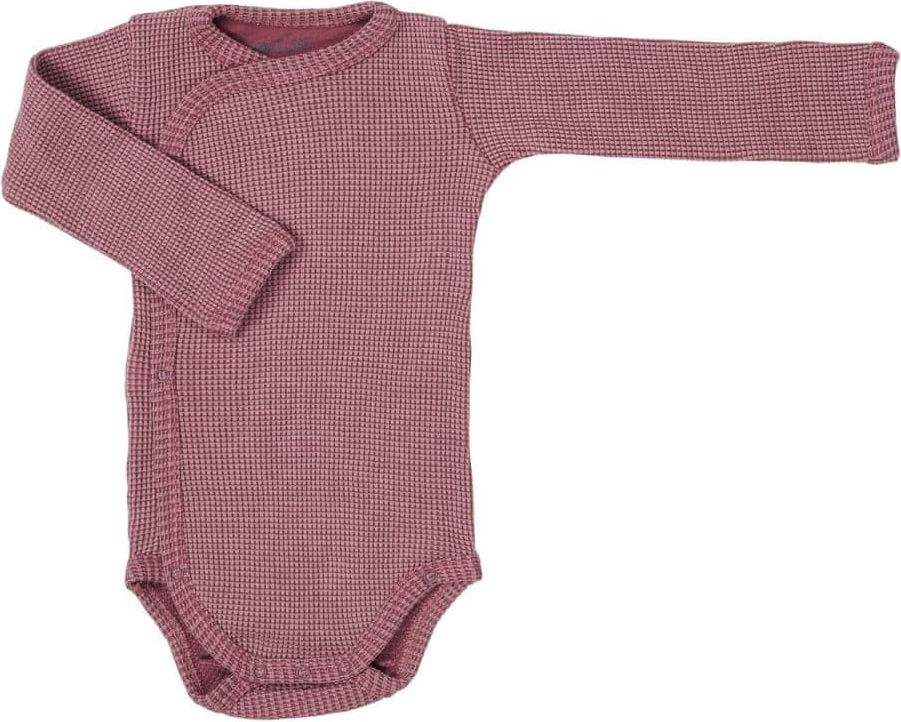 Lodger body Romper Long Sleeves Ciumbelle 68 vínová - obrázek 1