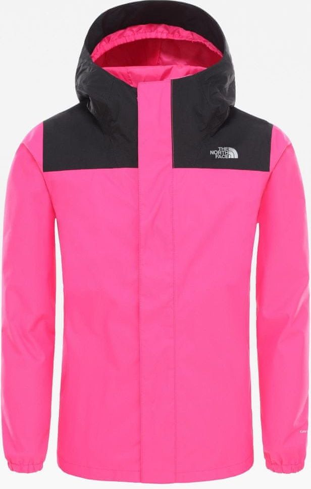 The North Face dívčí bunda RESOLVE REFLECTIVE 122-134 růžová - obrázek 1