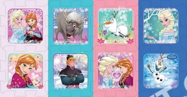 Trefl Foam Floor Puzzle - Frozen - obrázek 1