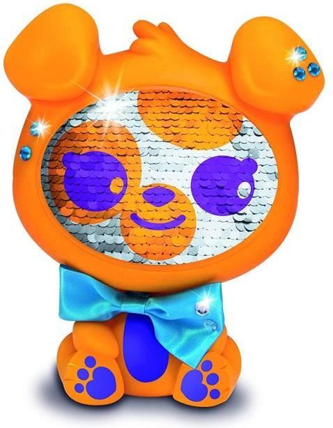 Giochi Preziosi The Zequins oranžový pes Blinger 14 cm - obrázek 1