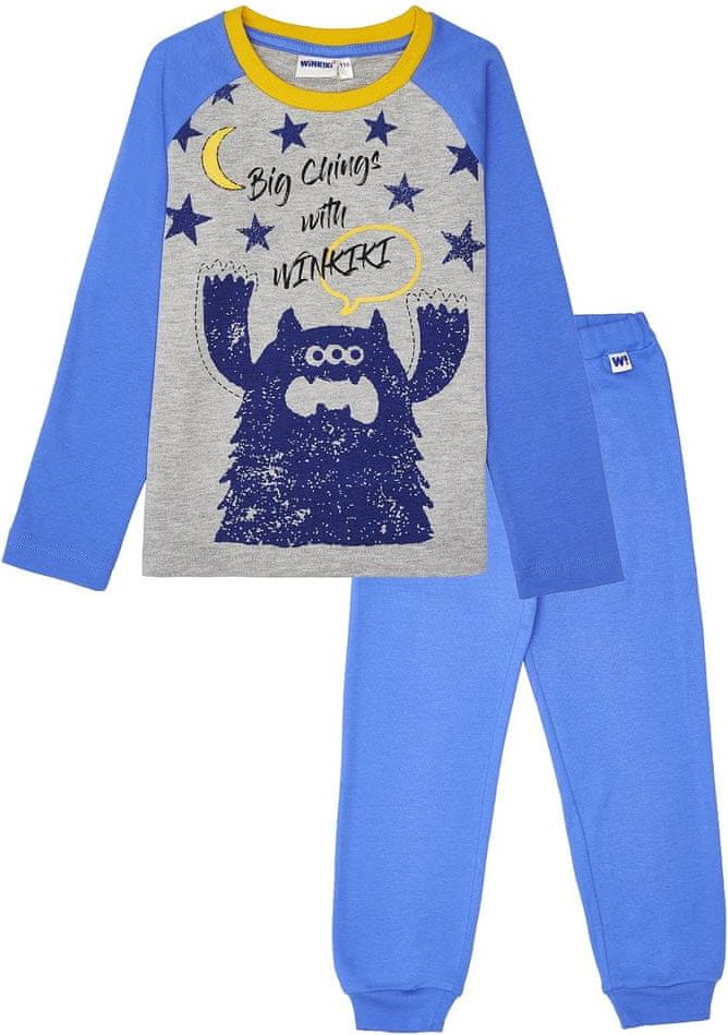 WINKIKI chlapecké pyžamo 122 Blue - obrázek 1
