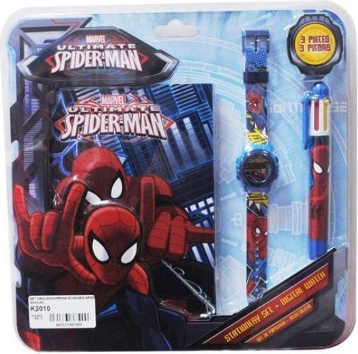 EUROSWAN Sada hodinky / propiska / diář Spiderman - obrázek 1