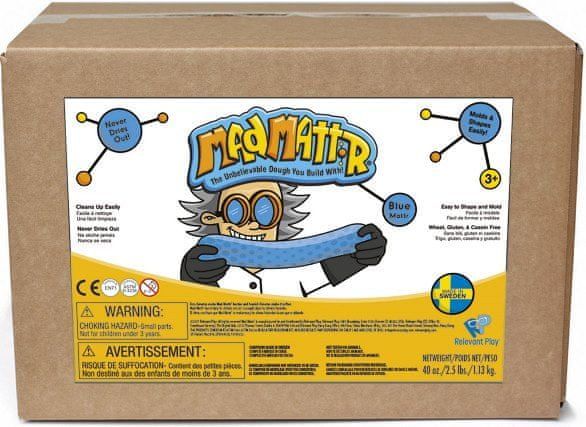 Waba Fun Mad Mattr modelovací písek modrý 1,13kg - obrázek 1