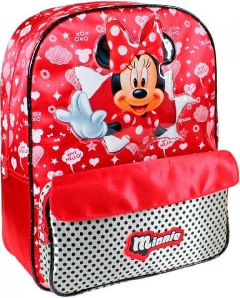 Cerda Školní batoh Minnie / batoh na cesty Minnie 3D 41cm červený - obrázek 1