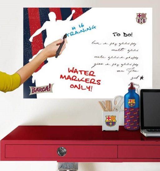 Imagicom Samolepka na zeď tabule FC Barcelona III 50x70 cm - obrázek 1