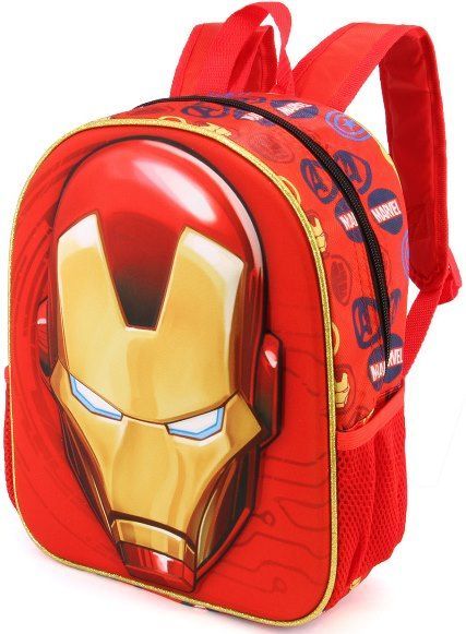 KARACTERMANIA CERDA Dětský batoh Avengers Ironman 3D 31 cm červenočerný - obrázek 1