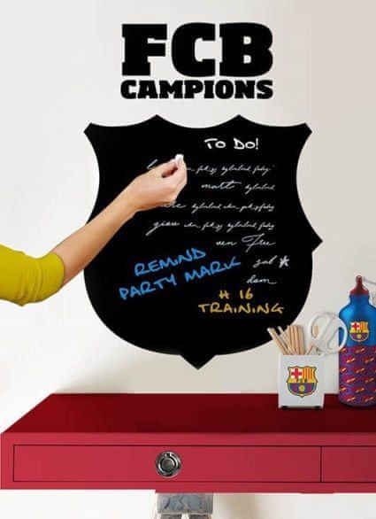 Imagicom Samolepka na zeď tabule FC Barcelona 50x70 cm - obrázek 1