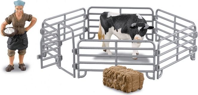 FARMEE Farma Ohrada s býkem hrací sada - obrázek 1
