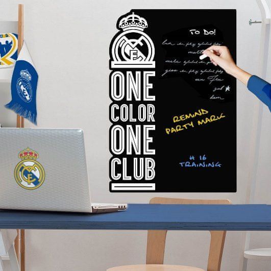 Imagicom Samolepka na zeď tabule FC Real Madrid 50x70 cm - obrázek 1
