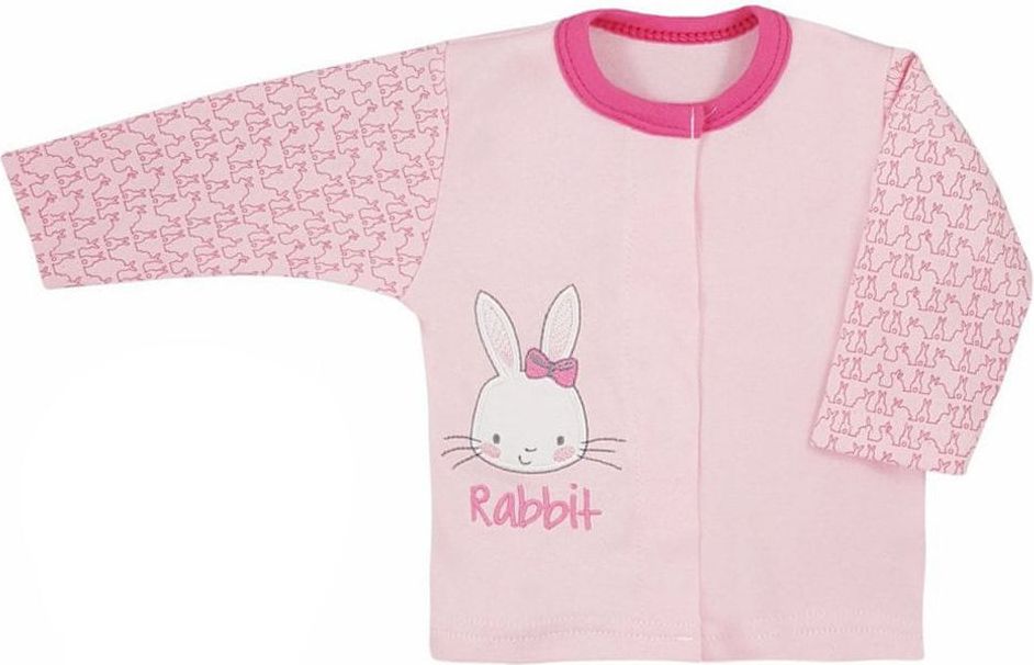 KOALA Kojenecký kabátek Koala Rabbit Magnet růžový - 62 (3-6m) - obrázek 1