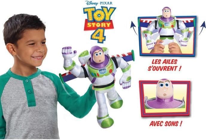 Toy Story multifunkční postavička Buzz rakeťák - obrázek 1