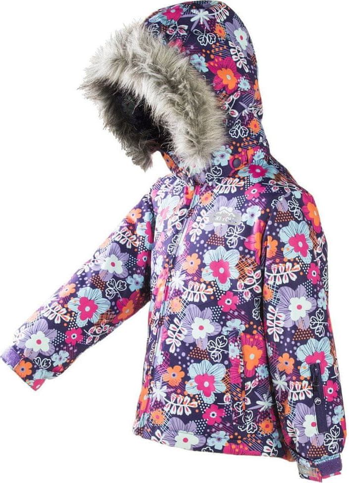 PIDILIDI dívčí zimní bunda 146/152 růžová - obrázek 1