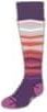 SmartWool dětské ponožky K WINTERSPORT STRIPE mountain purple M - obrázek 1