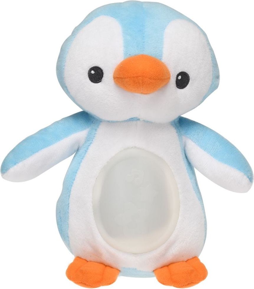 Mikro hračky Lampička tučňák 22 cm plyšový modrý - obrázek 1