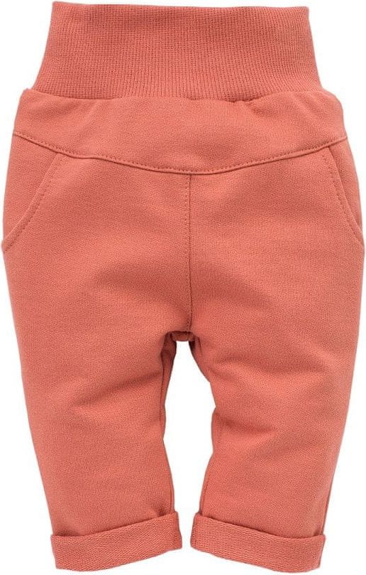 PINOKIO dívčí kalhoty s kapsami Little Bird 92, oranžová - obrázek 1