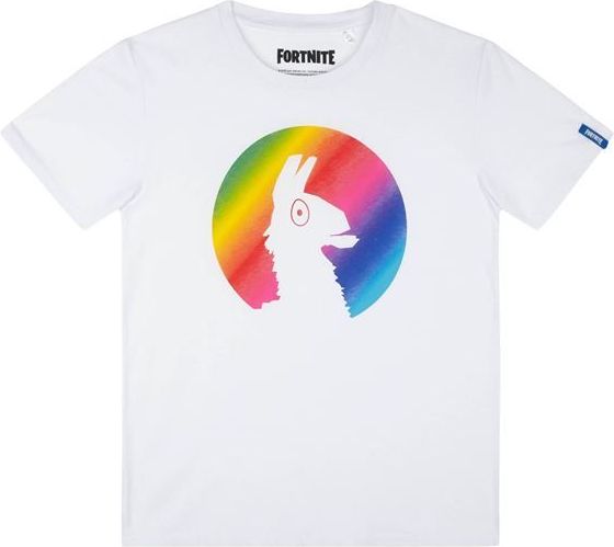 Global Brands Dětské tričko Fortnite Llama bavlna bílé Velikost: 176 (16 let) - obrázek 1
