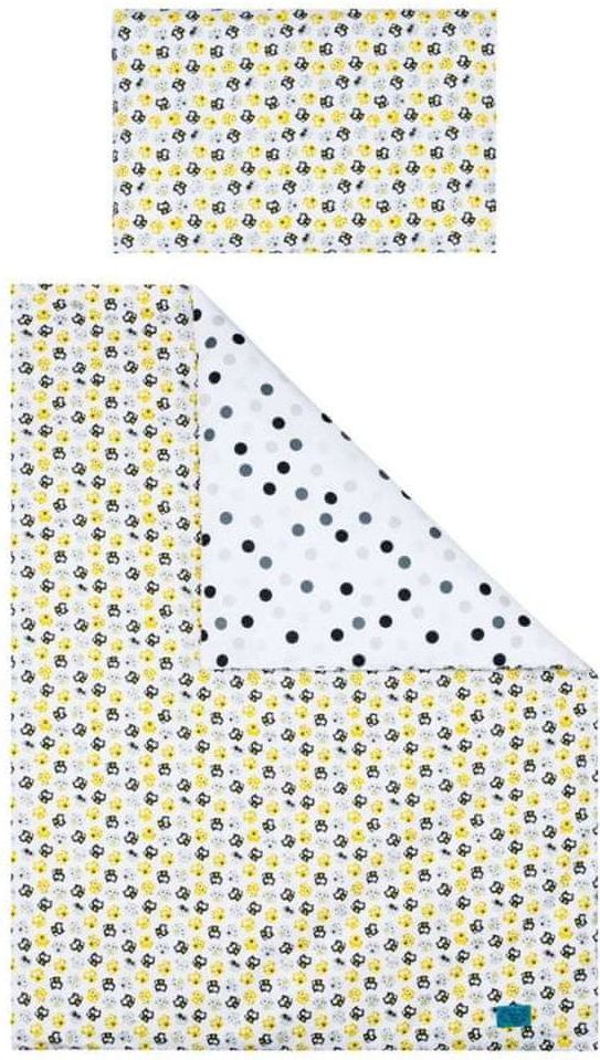 BELISIMA 3-dílné ložní povlečení Belisima Koťátka žluté - 100/135 cm - obrázek 1