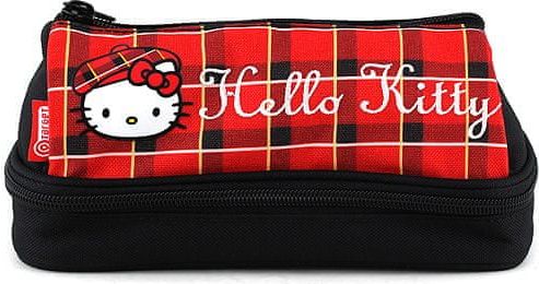 Hello Kitty Školní penál , červeno-černý - obrázek 1