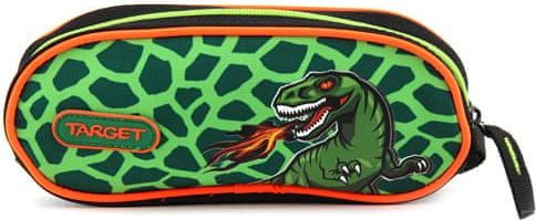 Target Školní penál , T-Rex, jednoduchý, zelený - obrázek 1