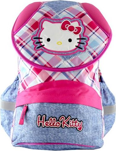 Hello Kitty Školní batoh , motiv jeans - obrázek 1