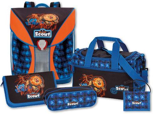 Scout Školní set , Lev, Nano, 5-dílný - obrázek 1
