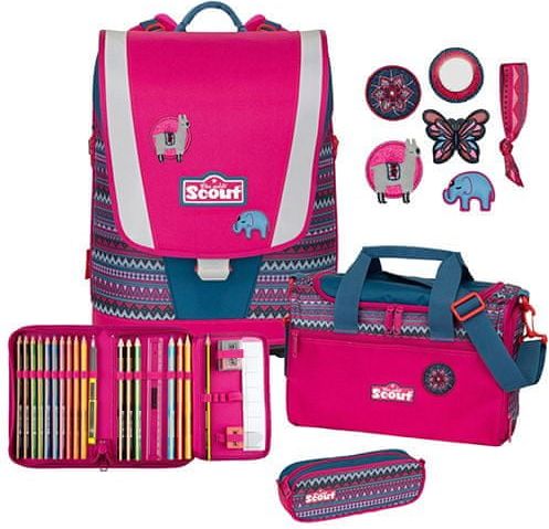 Scout Školní set , 4-dílný - Ultra, ethno - obrázek 1