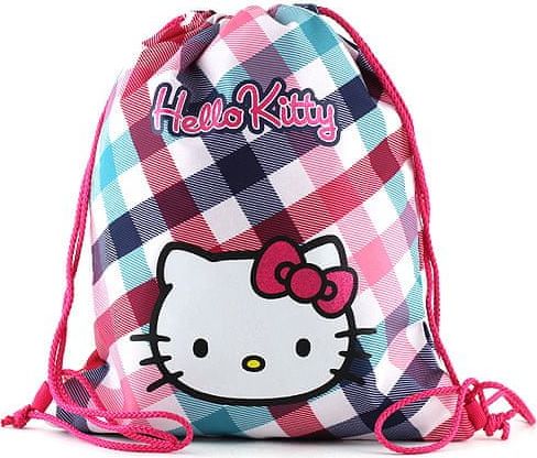 Hello Kitty Sportovní vak , barevné kostky - obrázek 1