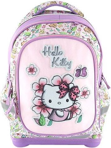 Hello Kitty Školní batoh Target, , bílo-fialový - obrázek 1