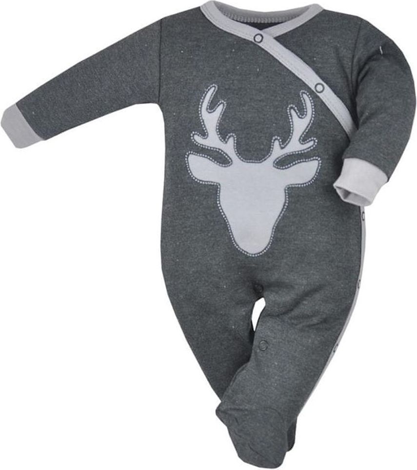 KOALA Kojenecký overal Koala Deer šedý - Kojenecký overal Koala Deer šedý - obrázek 1