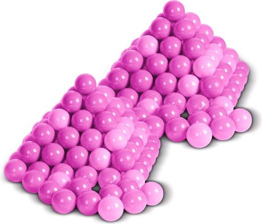 Knorrtoys Plastové míčky / balonky / kuličky do bazénu a stanu růžové 100 - 300 ks atestované Počet ks: 100ks - obrázek 1