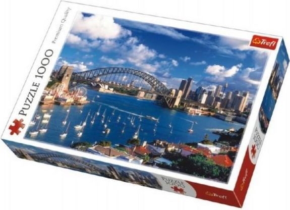 Trefl Puzzle Port Jackson, Sydney 1000 dílků - obrázek 1