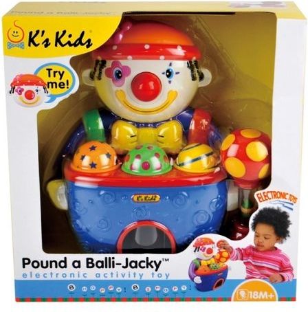 K´s Kids Zatloukačka Klaun se zvuky - obrázek 1