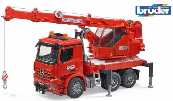Bruder 3670 Nákladní auto Mercedes Benz autojeřáb - obrázek 1