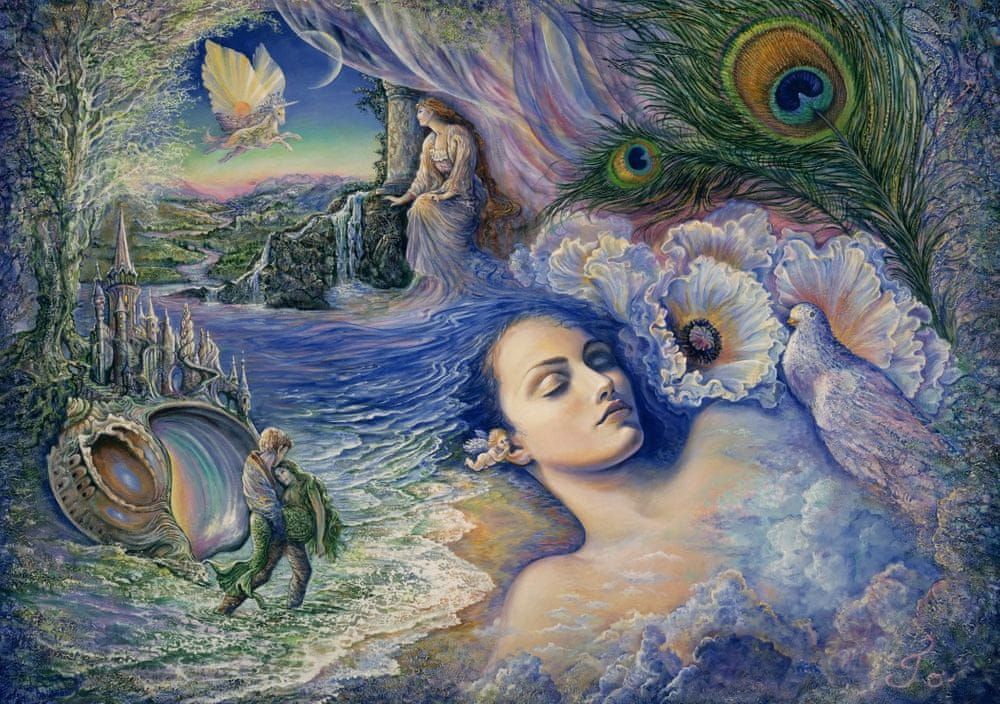 Grafika Puzzle 1500 dílků Josephine Wall - Whispered Dreams - obrázek 1