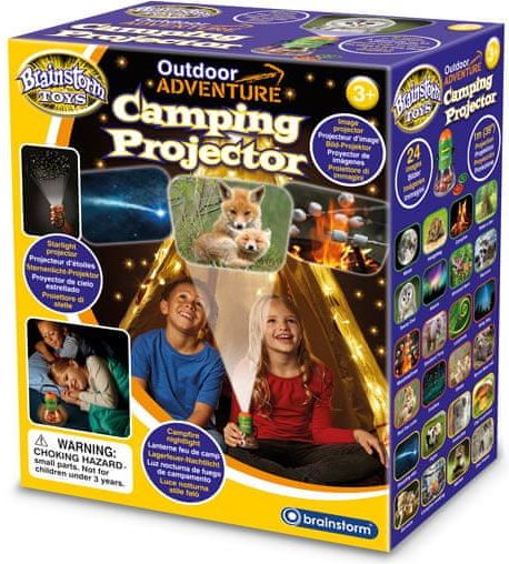 Brainstorm Toys Outdoor Adventure - Kempingová lampa s projektorem - obrázek 1