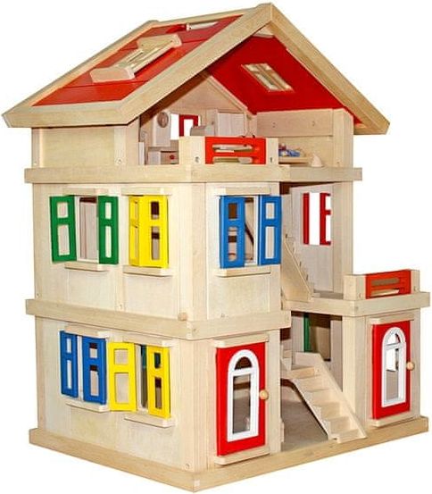 Aga4Kids Domeček pro panenky MADISON - obrázek 1