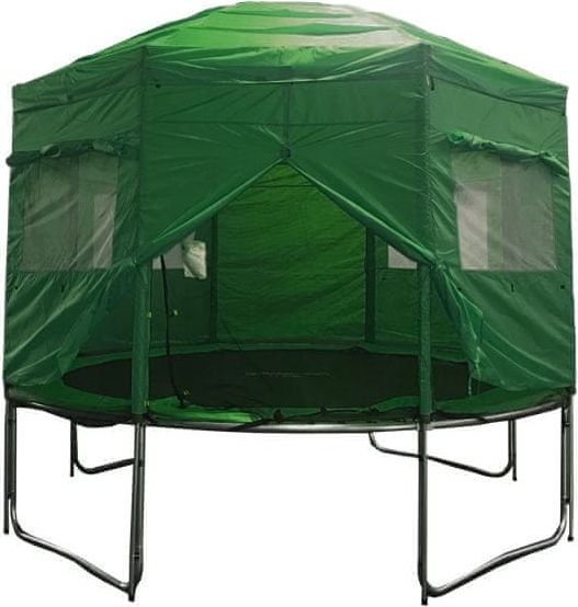 Aga Stan na trampolínu 366 cm (12 ft) Dark Green - obrázek 1
