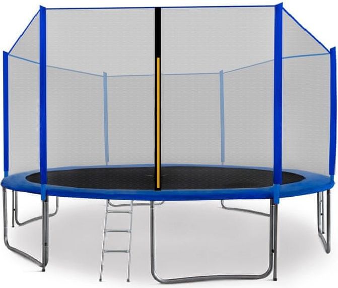 Aga Sport Pro Trampolína 430 cm Blue + ochranná síť + žebřík + kapsa na obuv - obrázek 1